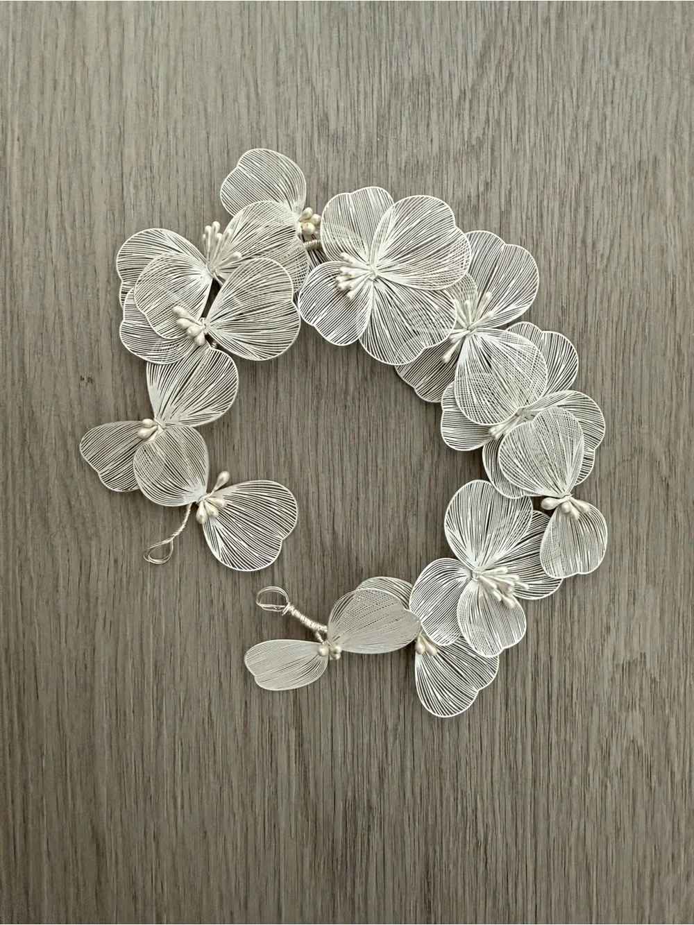 Delicate Floral Hair Piece - Women Accessories